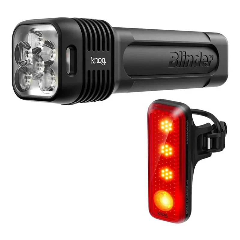 Paiement Sécurisé Knog Ensemble de lumières Blinder 1300 + Blinder R-150