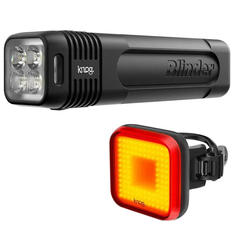 Knog Ensemble de lumières Blinder 600 + Square Produit De Marque