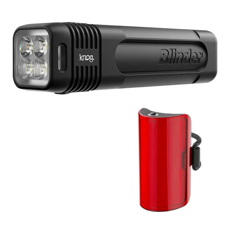 Knog Ensemble de lumières Blinder 900 + Mid Cobber Expédition Rapide