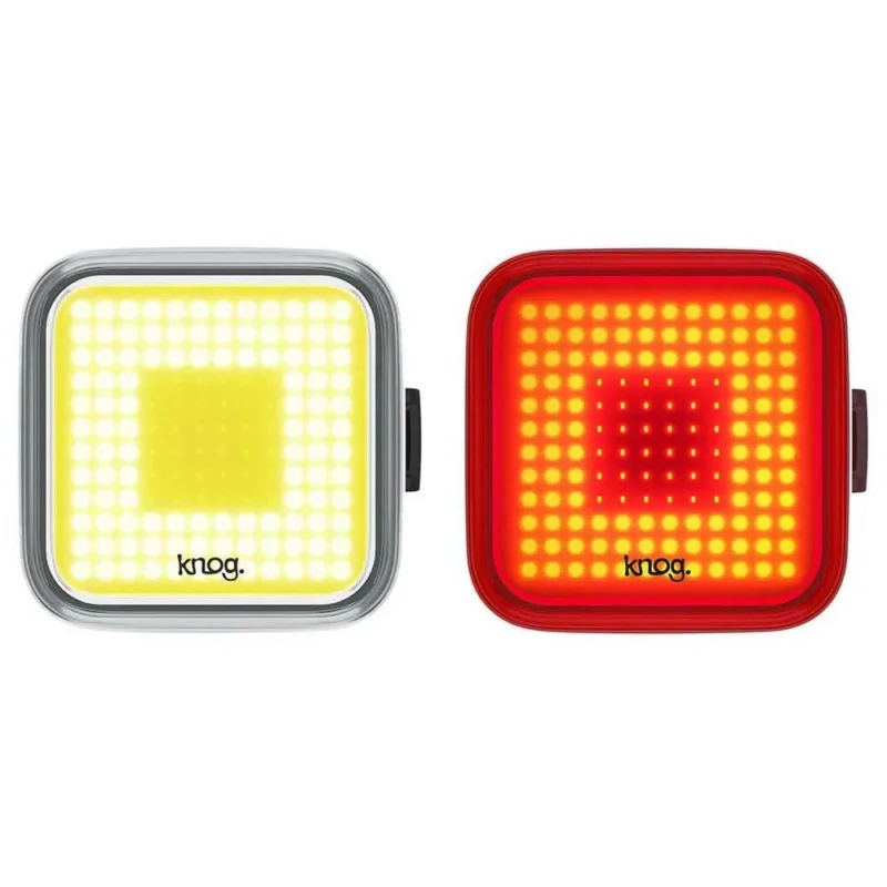 Knog Ensemble de lumières Blinder Square Haute Qualité