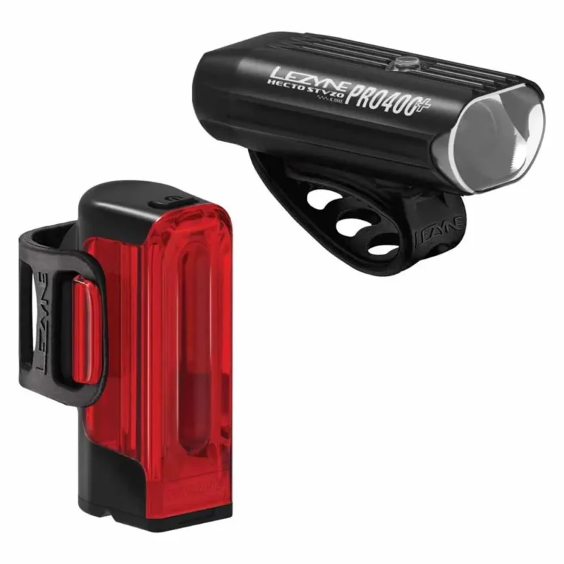 Remise Lezyne Ensemble de lumières Hecto Drive Pro 400+ / Strip Drive+ STVZO