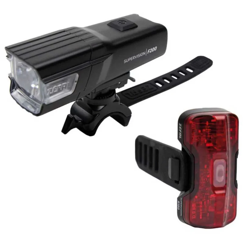 Zefal Ensemble de lumières Supervisioni F200/R150 Certifié