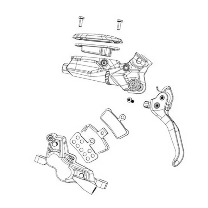 Nouvelle Collection Sram Étrier de frein à disque Force Etap AXS D2