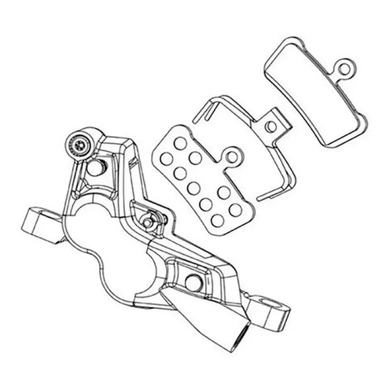 Nouveauté Sram Étrier de frein à disque G2 Ultimate A2 Caliper Assembly Standard