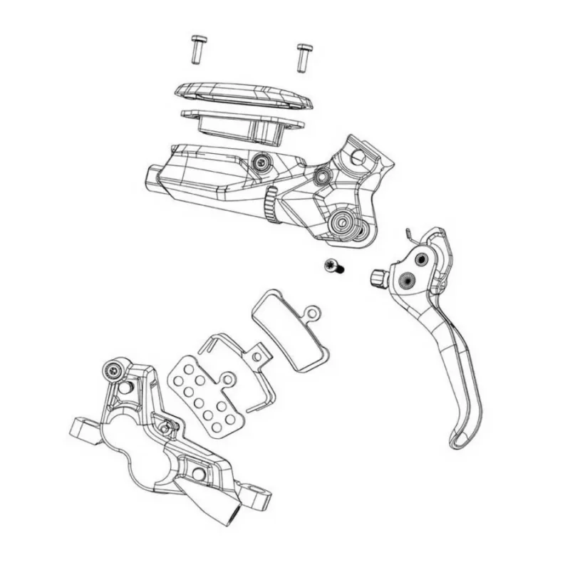 Sram Étrier de frein à disque Rival AXS E1 Flat Mount Achetez Aujourd'hui