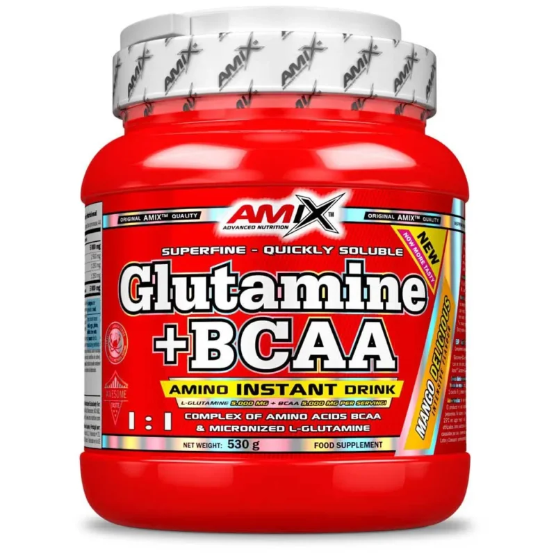 Super Prix Amix Glutamine+BCAA Saveur Neutre 530g