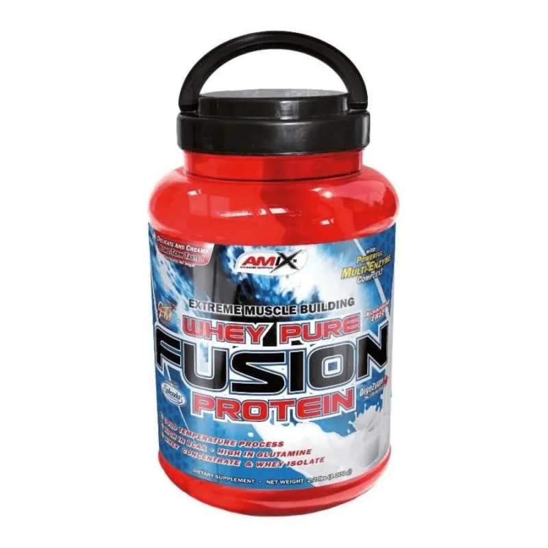 Prix Choc Amix Isolat de protéine de lactosérum Fusion Fruits des bois 1000g