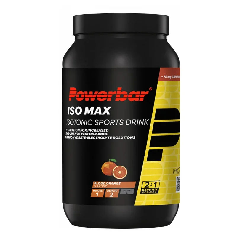 Usine Directe Powerbar Isomax en Poudre Orange 1.20kg