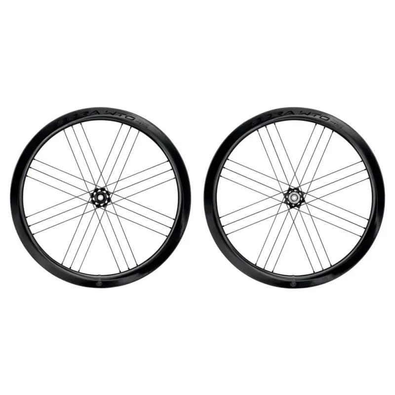 Campagnolo Jeu de roues de route Bora WTO 45 Opaco Disc CL Tubeless Retour Gratuit