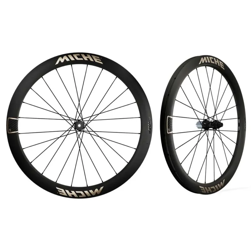 Dernier Modèle Miche Jeu de roues gravel Graff Aero 48 CL Disc Tubeless