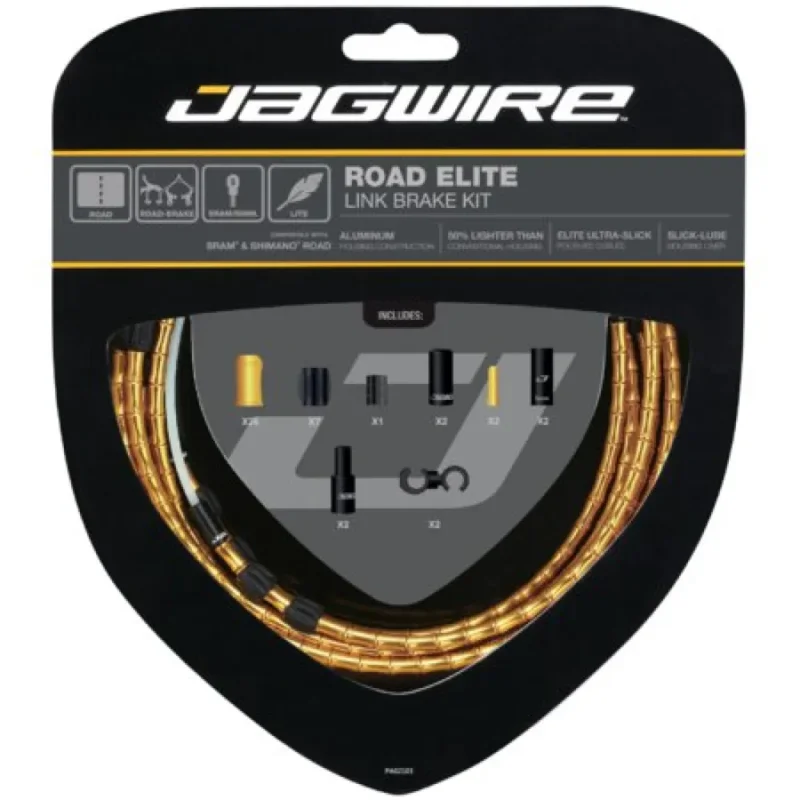 Achat Immédiat Jagwire Kit de câble de frein Road Elite Link