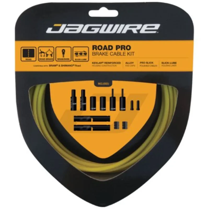 Meilleur Choix Jagwire Kit de câble de frein Road Pro
