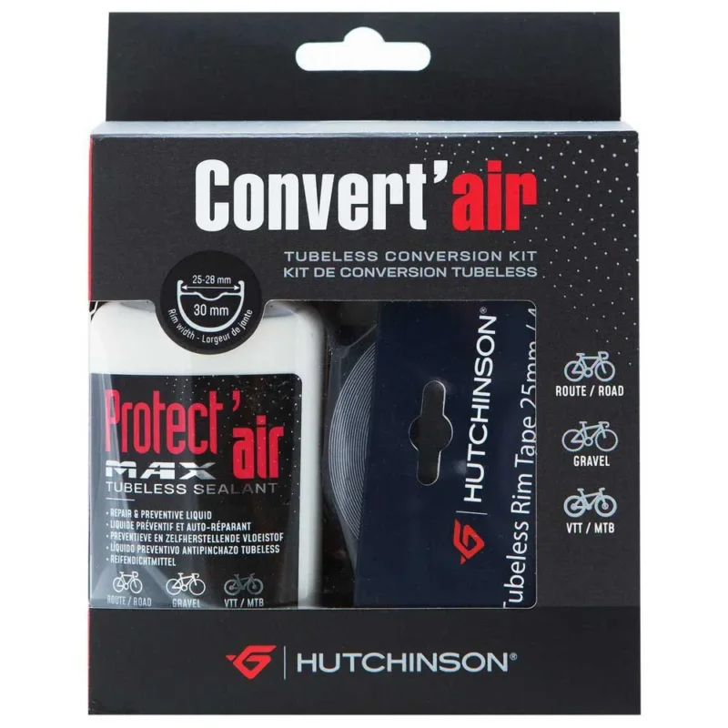 Hutchinson Kit de conversion Tubeless 30 mm Commander Maintenant