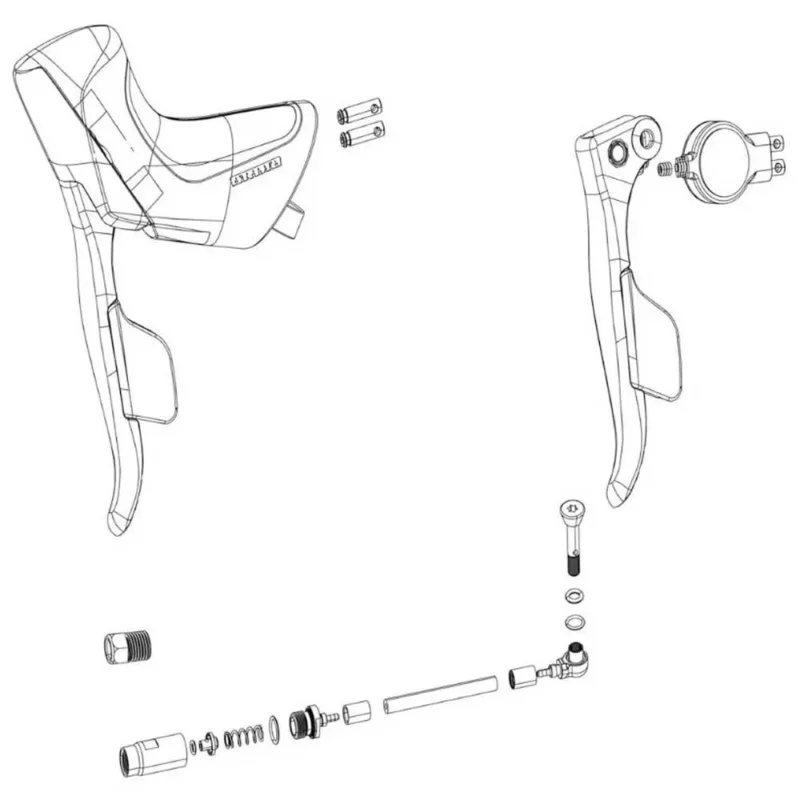 Dernière Chance Sram Kit de levier Apex eTap AXS Right Disc