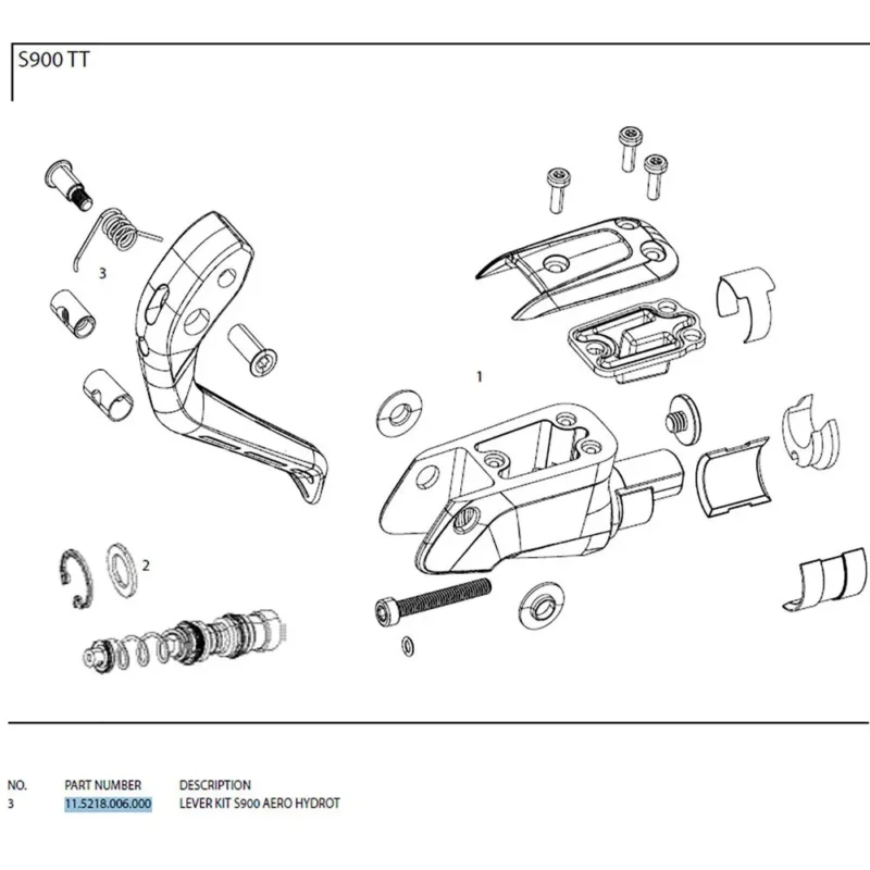 Sram Kit de levier S-900 Aero Hydrot Soldes