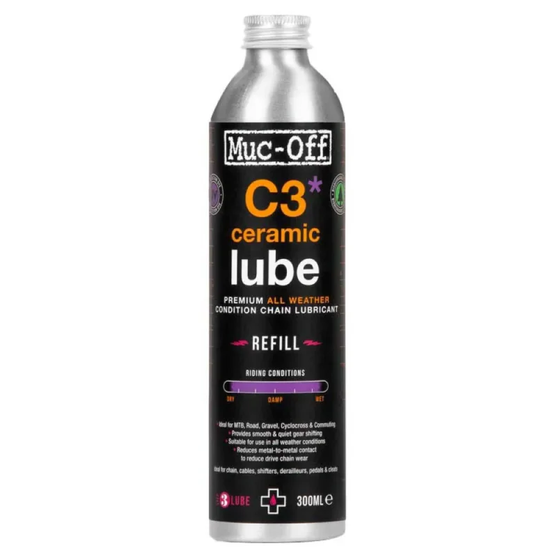 Prix Cassé Muc Off Lubrifiant All Weather Ceramic Bio 300ml