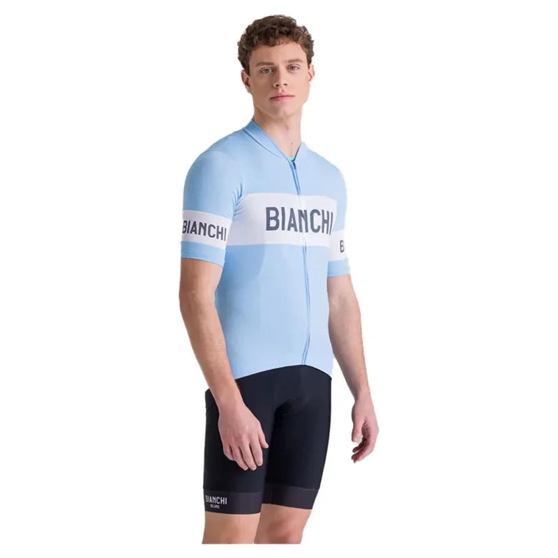 Petit Prix Santini Maillot à manches courtes Bianchi Retro 2025