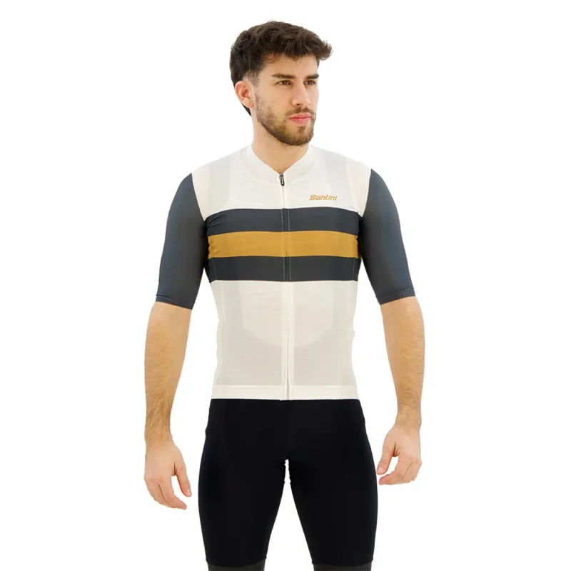 Santini Maillot à manches courtes Eco Sleek Bengal Promotion Saisonnière