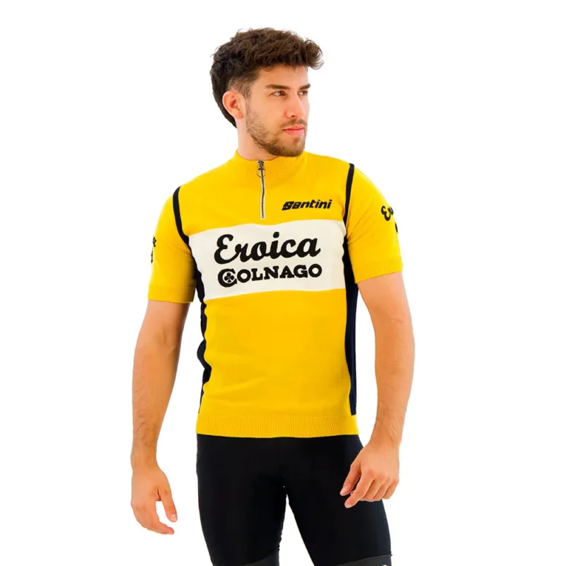 Top Vente Santini Maillot à manches courtes Eroica Colnago