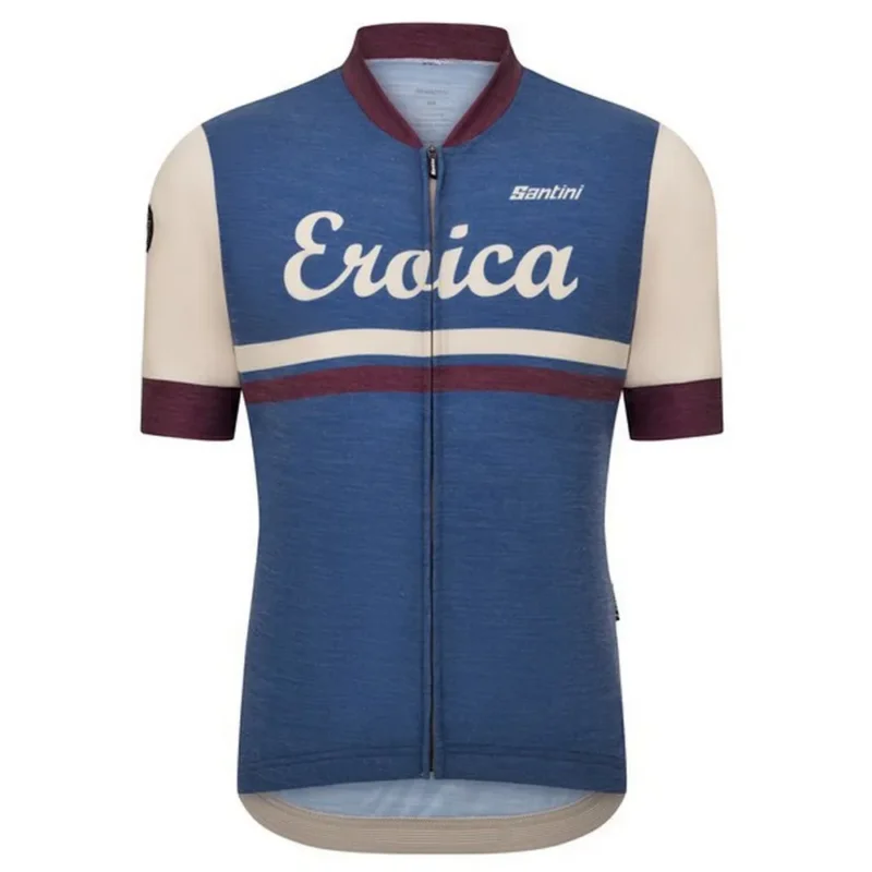 Offre Du Jour Santini Maillot à manches courtes Eroica Iris