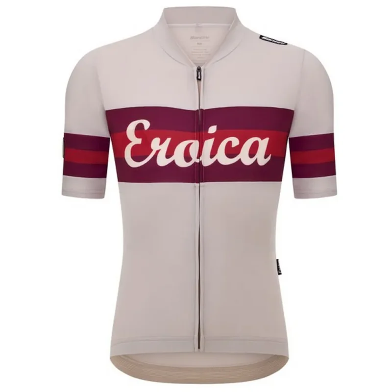 Commande En Gros Santini Maillot à manches courtes Eroica Timo