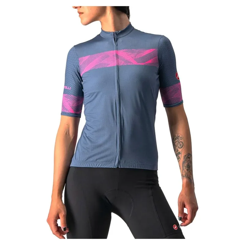 Castelli Maillot à manches courtes Fenice Prix Promo
