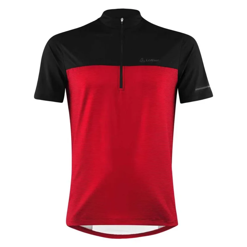 Loeffler Maillot à manches courtes Half Zip Glow Must-Have