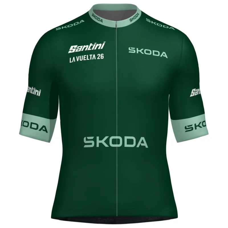Marque Santini Maillot à manches courtes La Vuelta Green 2026