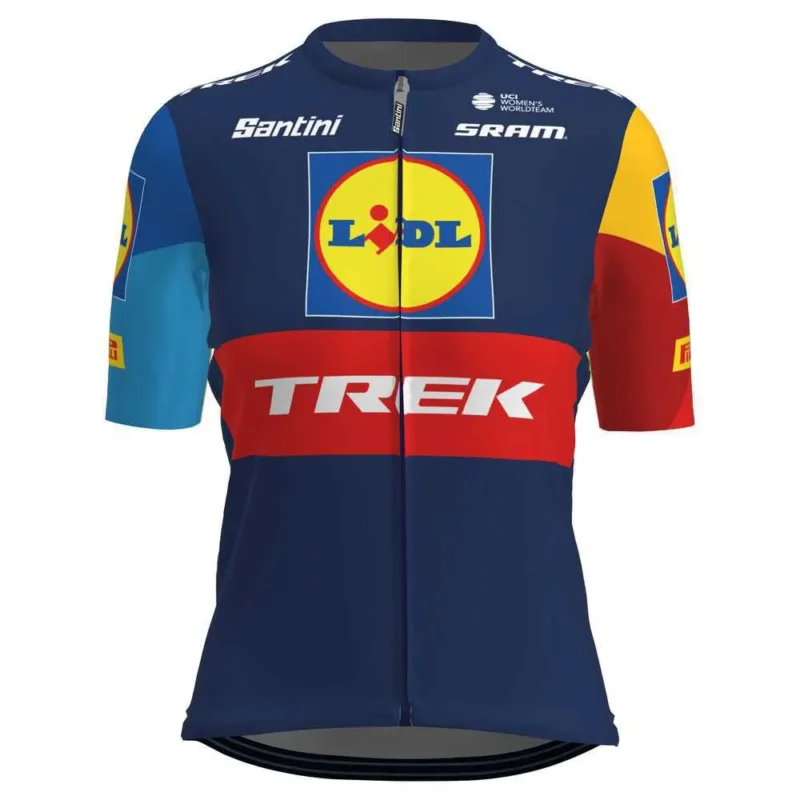 Santini Maillot à manches courtes Lidl Trek Affaire À Saisir