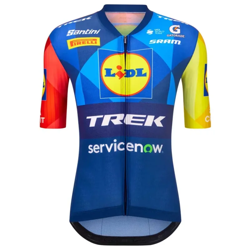 Populaire Santini Maillot à manches courtes LIDL Trek Team Original 2026