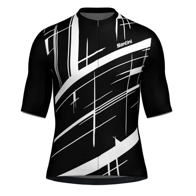 Santini Maillot à manches courtes Sketch Prix Cassé