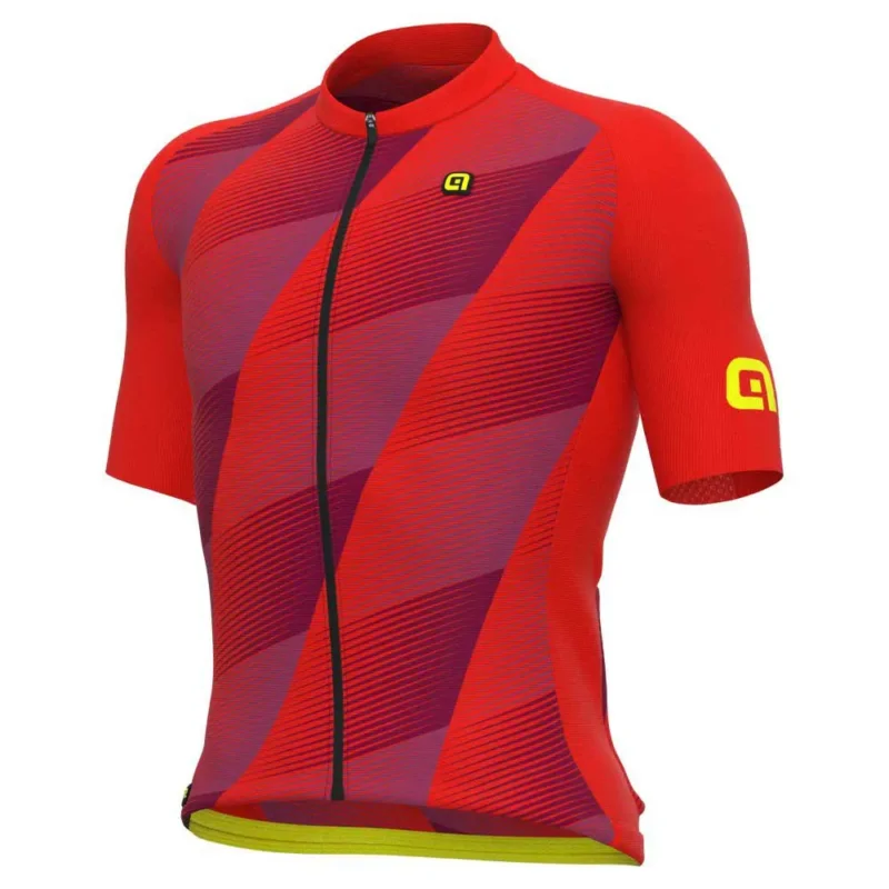 Pas Cher Alé Maillot à manches courtes Square