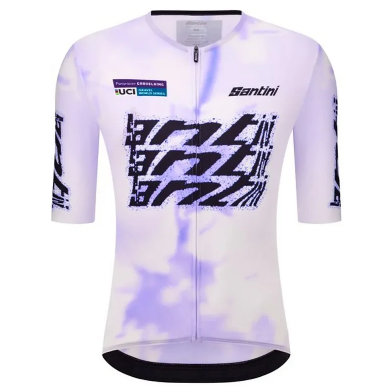 Santini Maillot à manches courtes UCI Gravel World Series 2026 Bon Plan
