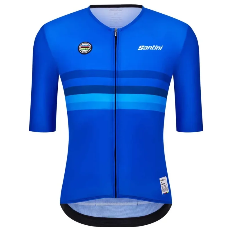 Santini Maillot à manches courtes UCI World Champion Italy 2025 Prix Choc