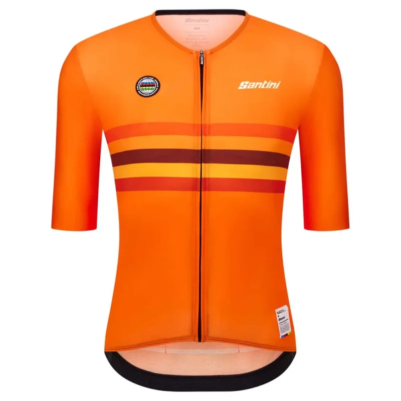 Bon Marché Santini Maillot à manches courtes UCI World Champion Netherlands 2025