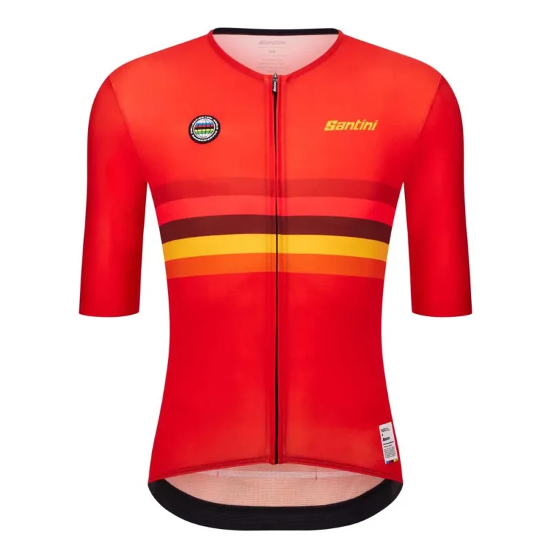 Bon Plan Santini Maillot à manches courtes UCI World Champion Spain 2025