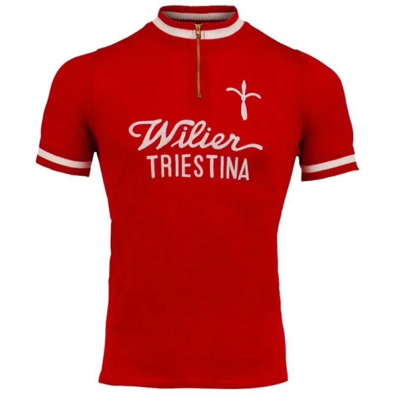 Commander Vite Wilier Maillot à manches courtes Vintage 1975