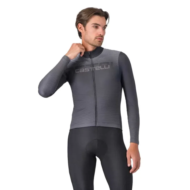 Pas Cher Castelli Maillot à manches longues Apice Thermal