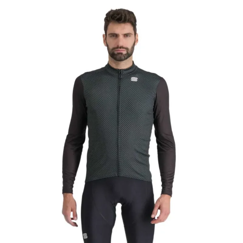 Sportful Maillot à manches longues Checkmate Thermal Promotion Saisonnière