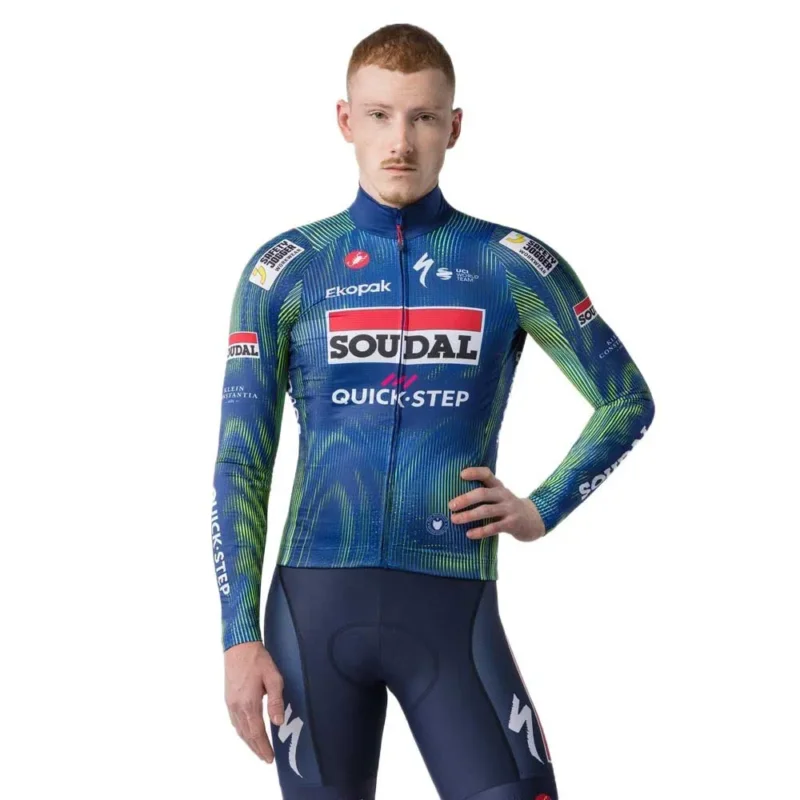 Castelli Maillot à manches longues Mid Weight 2 Soudal Quick-Step 2026 Expédition Rapide