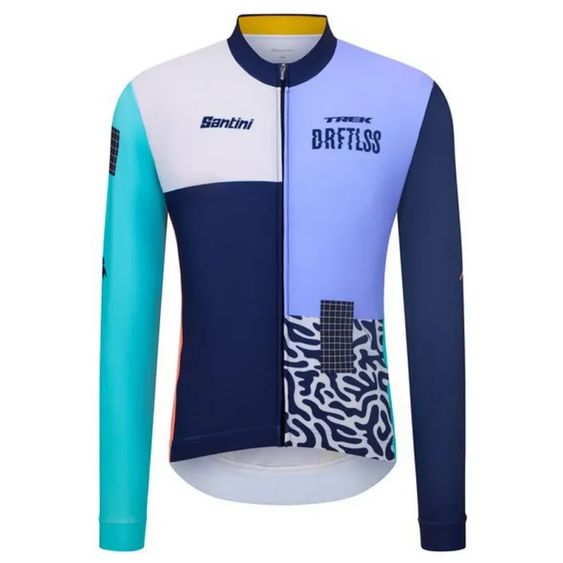 Authentique Santini Maillot à manches longues Trek Driftless 2026