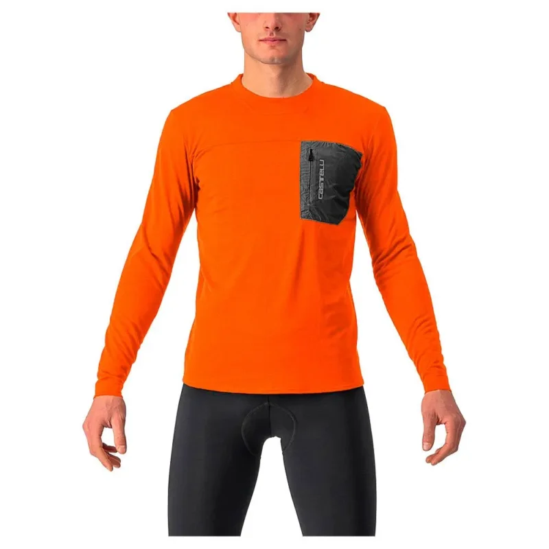 Castelli Maillot à manches longues Unlimited Merino Certifié