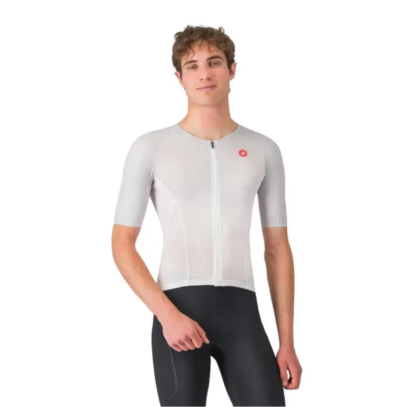 Castelli Maillot de triathlon à manches courtes Free Speed 3 Race Dernier Modèle