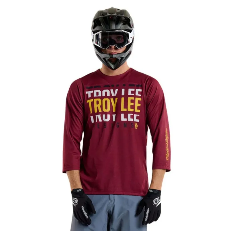 Expédié Aujourd'hui Troy Lee Designs Maillot enduro manches 3/4 Ruckus