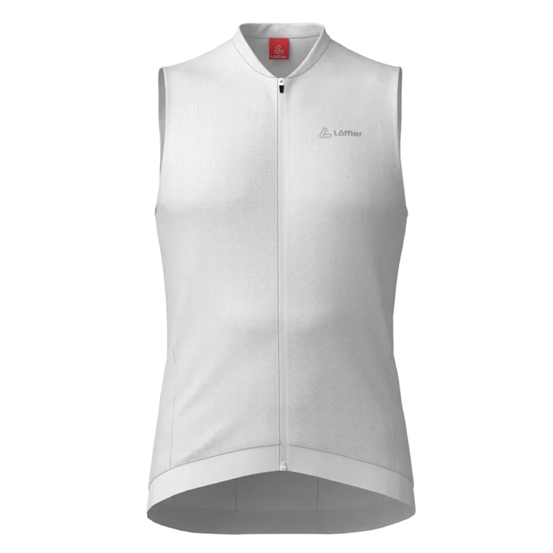 Loeffler Maillot sans manches Vent Mid Full Zip Retour Gratuit