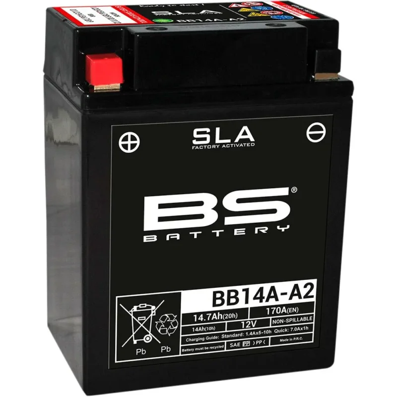 Bs Battery Batterie AGM BB14A-A2 Prix Promo