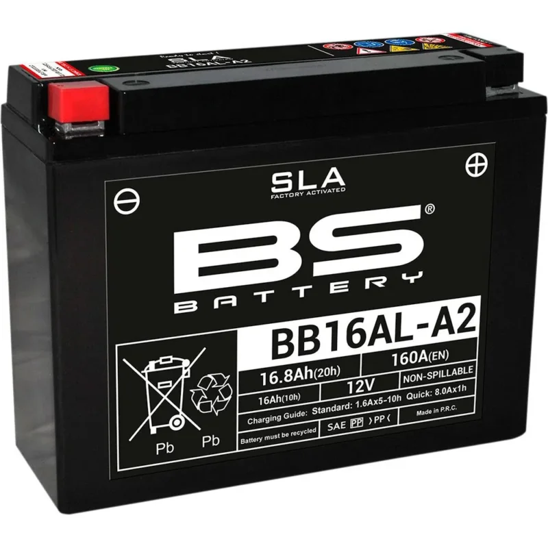 Bs Battery Batterie AGM BB16AL-A2 Vente Flash