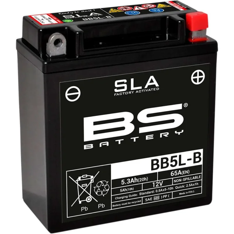 Bs Battery Batterie AGM BB5L-B Nouvelle Collection