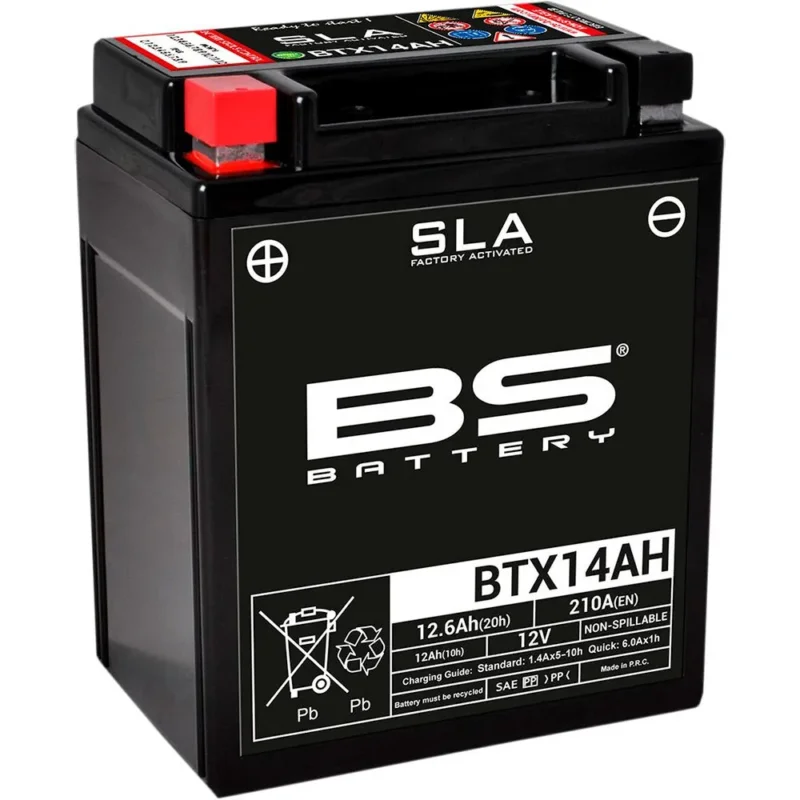 Bs Battery Batterie AGM BTX14AH Quantité Limitée