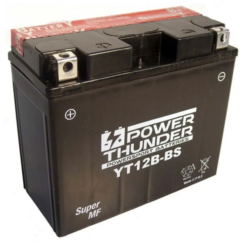 Populaire Power Thunder Batterie AGM CT12B-BS